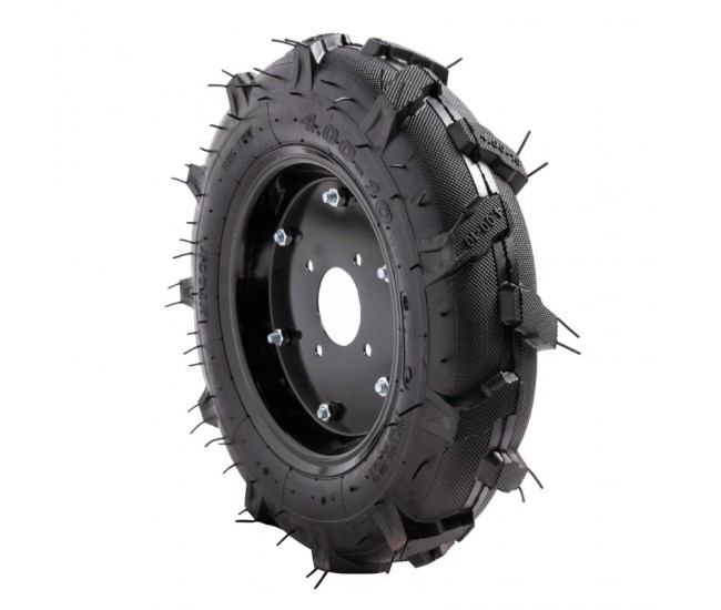 Roata motocultor 400-10 neagra