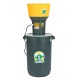 Moara electrica 1300w/19000 rpm cu galeata plastic 60l