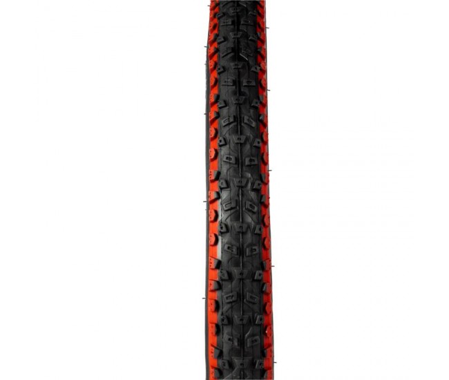 Anvelopa  bicicleta negru/rosu 26x1.95 cross country (52-559)