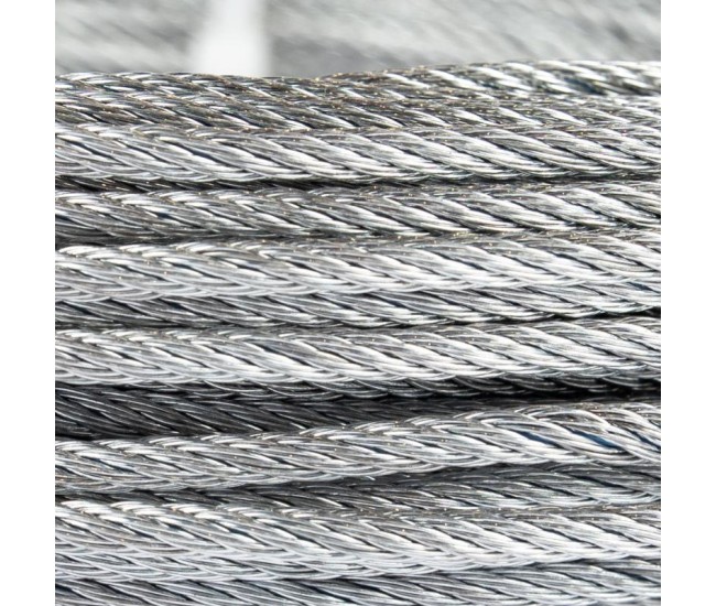 Cablu otel zincat micul fermier, diametru 4mm, lungime 25m