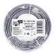 Cablu otel zincat micul fermier, plastifiat, diametru 4-5.5mm, lungime 25m