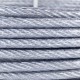 Cablu otel zincat micul fermier, plastifiat, diametru 5-6.5mm, lungime 25m