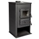 Soba pe lemne 8.9kw zora, cos central