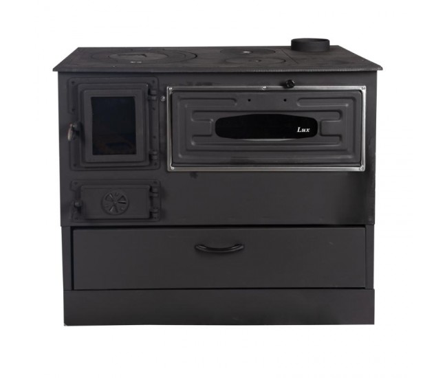 Soba pe lemne 9kw grand fantazia lux, cos dreapta