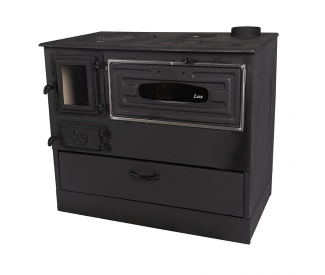 Soba pe lemne 9kw grand fantazia lux, cos dreapta