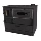 Soba pe lemne 9kw grand fantazia lux, cos dreapta