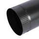 Burlan pentru soba pe lemne, 90 cm, 120 mm, gri mat