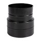 Reductie burlan pentru soba, 120mm, ø130mm, gri mat