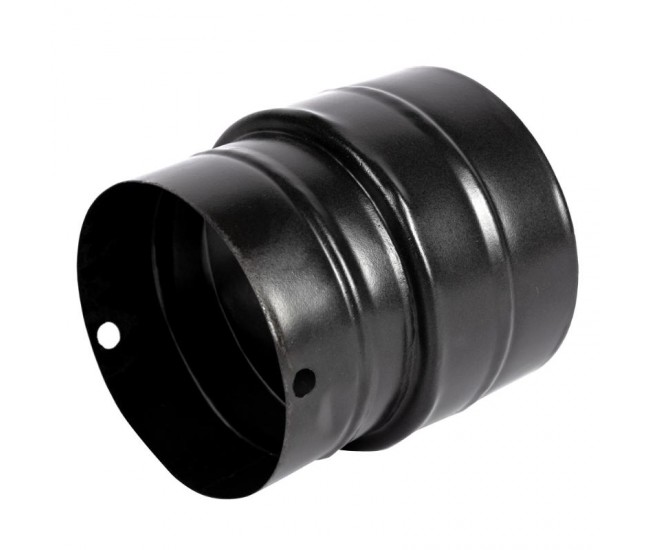 Reductie burlan pentru soba, 120mm, ø130mm, gri mat
