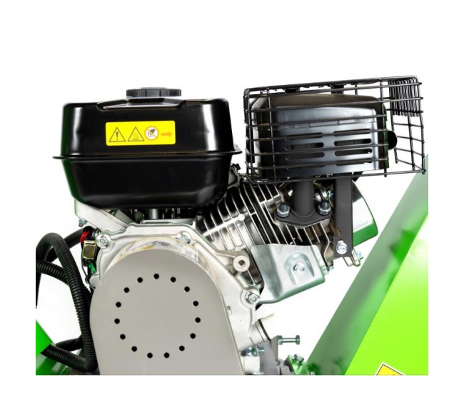 Tocator de crengi micul fermier, motor benzina 7 cp, 100 mm diametru maxim de taiere, pentru rumegus