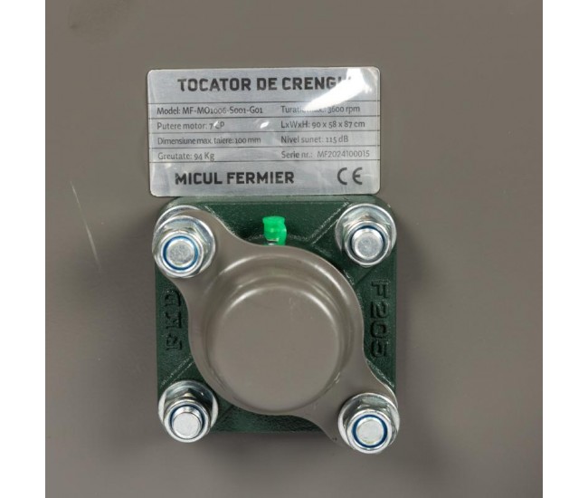 Tocator de crengi micul fermier, motor benzina 7 cp, 100 mm diametru maxim de taiere, pentru rumegus