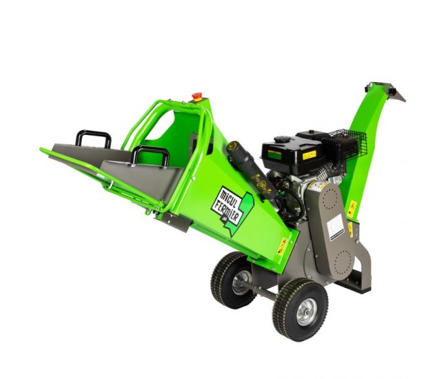 Tocator de crengi micul fermier, motor benzina 7 cp, 100 mm diametru maxim de taiere, pentru rumegus