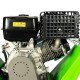 Tocator de crengi micul fermier, motor benzina 15 cp, cu carlig de remorcare, 120 mm diametru maxim de taiere, pentru rumegus