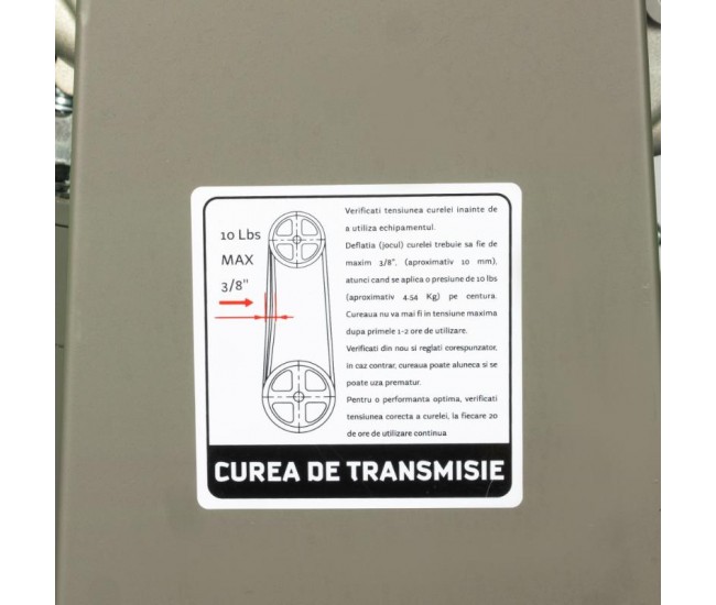 Tocator de crengi micul fermier, motor benzina 15 cp, cu carlig de remorcare, 120 mm diametru maxim de taiere, pentru rumegus