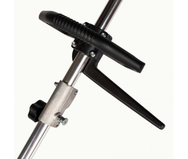 Motocoasa (trimmer) electrica micul fermier 20v, 2 acumulatori 4ah, maner simplu, motor fara perii