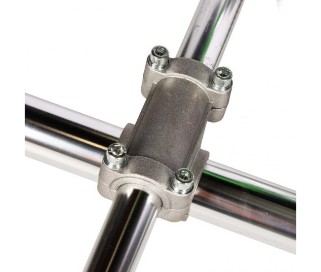 Motocoasa (trimmer) electrica micul fermier 20v, 2 acumulatori 4ah, maner dublu, motor fara perii