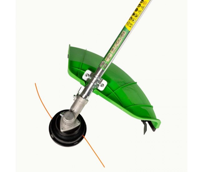 Motocoasa (trimmer) electrica micul fermier 20v, 2 acumulatori 4ah, maner dublu, motor fara perii