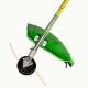 Motocoasa (trimmer) electrica micul fermier 20v, 2 acumulatori 4ah, maner dublu, motor fara perii