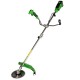 Motocoasa (trimmer) electrica micul fermier 20v, 2 acumulatori 4ah, maner dublu, motor fara perii