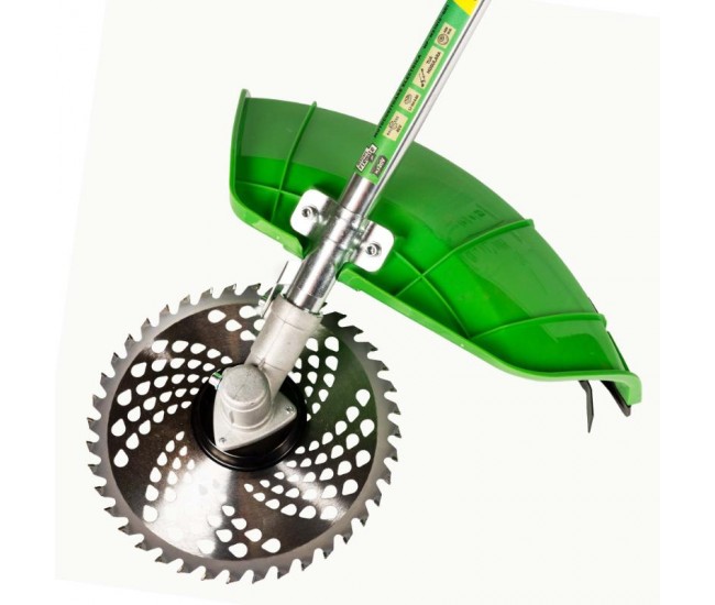 Motocoasa (trimmer) electrica micul fermier 2x20v, 2 acumulatori 4ah, maner simplu, motor fara perii