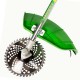 Motocoasa (trimmer) electrica micul fermier 2x20v, 2 acumulatori 4ah, maner simplu, motor fara perii