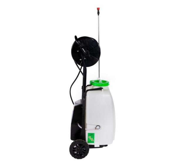 Pulverizator cu acumulator micul fermier, volum 40 litri, cu roti