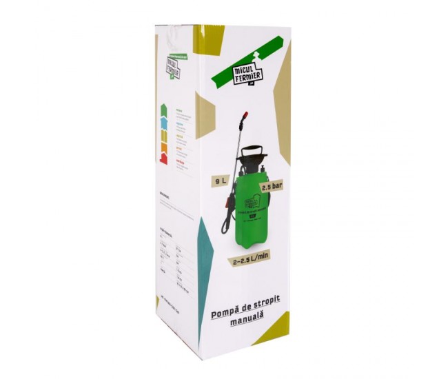 Pompa de stropit micul fermier capacitate maxima 10l, manuala