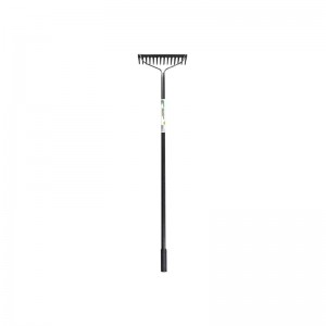 Grebla cu coada metalica micul fermier 1410x365mm 14 dinti