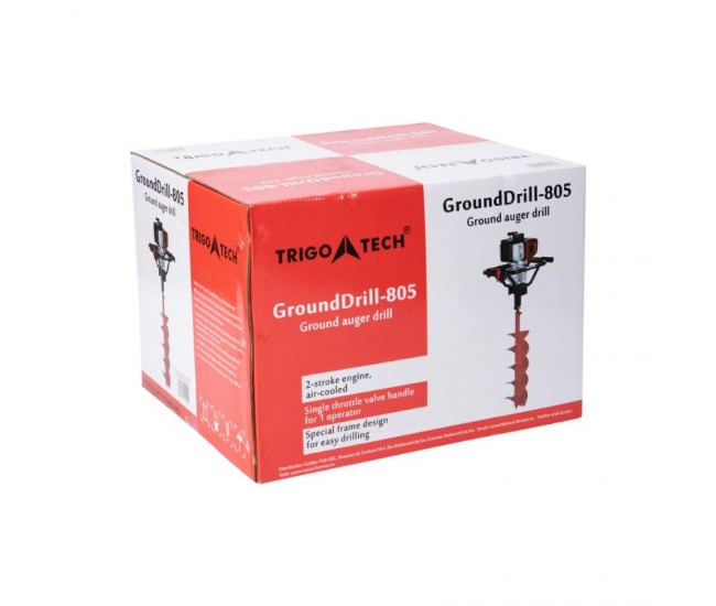 Motoburghiu (foreza) pentru pamant 1.5kw trigo tech