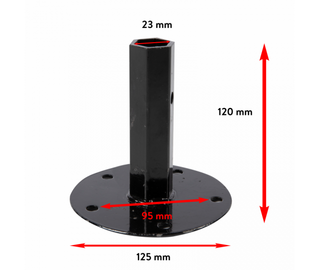 Manicot pentru roata motocultor (rotund)