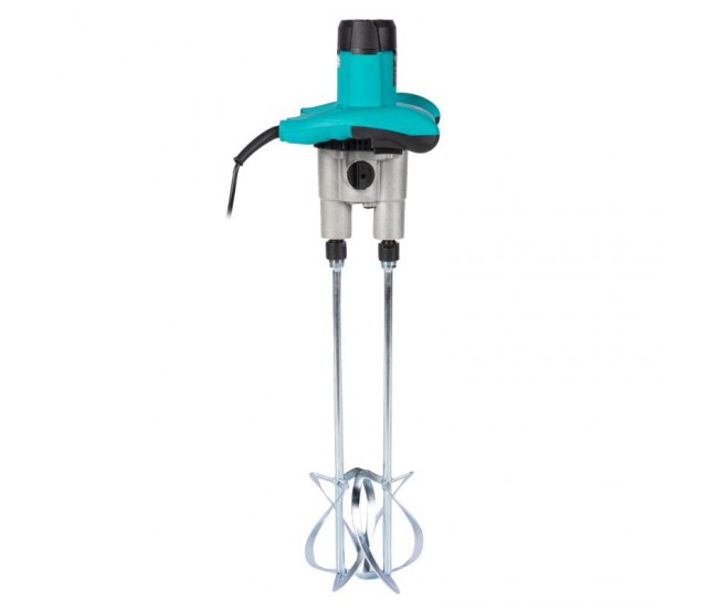 Amestecator materiale constructii detoolz putere 1800w, 2 palete