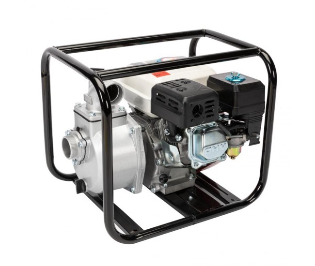 Motopompa micul fermier 6.5cp 196cc, benzina 4t, racord 2, debit 30000l/h