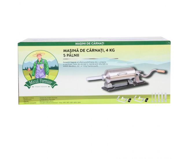 Masina de carnati 4kg (yg-2008pa) micul fermier