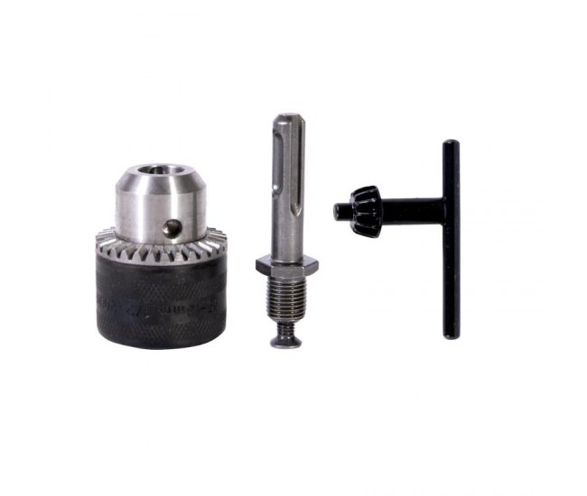 Mandrina 13mm cu filet, cheie si sds Mandrina 13mm cu filet, cheie si sds