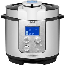 Aparat de gatit multifunctional sub presiune ecg mht 1661 pressione nuovo, 1000w, 6 l, 12 programe Aparat de gatit multifunctional sub presiune ecg mht 1661 pressione nuovo, 1000w, 6 l, 12 programe