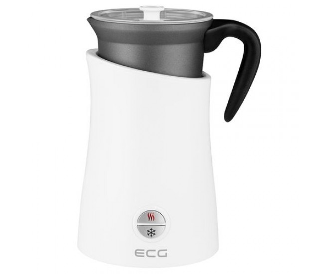 Aparat pentru spuma de lapte ecg nm 2255 latte art, magnetic, 300ml, 550w, culoare alba