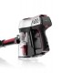 Aspirator vertical 2 in 1 fara fir eta elastic 2231, li-ion 21.6 v, 0.45 l, tub flexibil, negru cu rosu