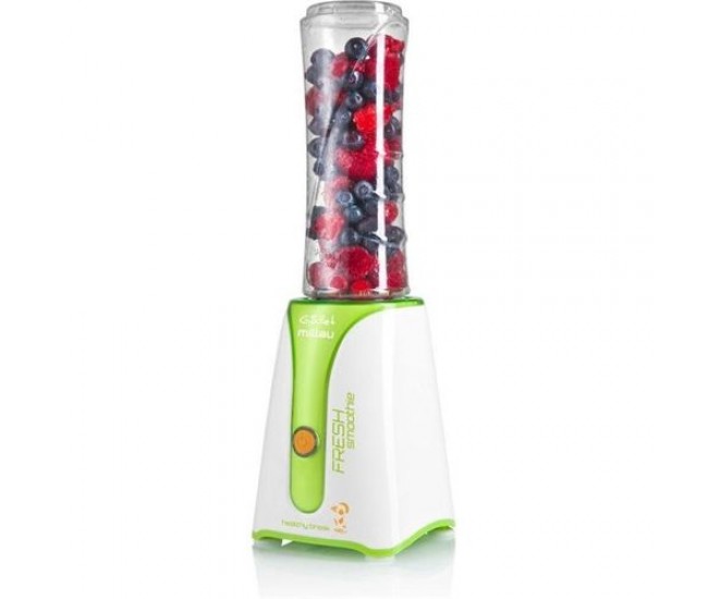 Blender smoothie maker gallet millau ms590, 350 w, bol 600 ml bpa free, alb cu verde