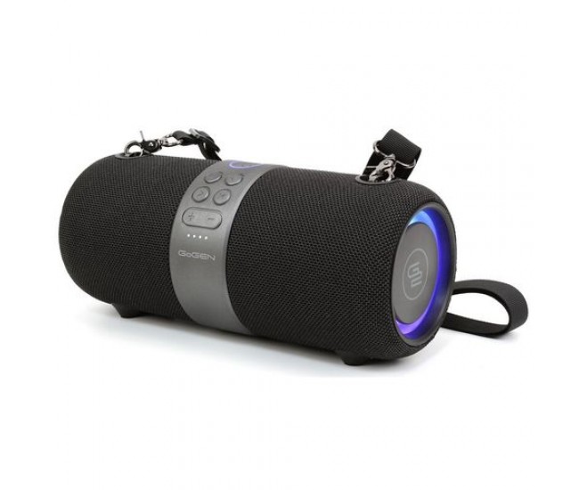 Boxa portabila bluetooth cu radio fm, gogen bs420b, 30 w, rezistenta la apa ipx6, true wireless stereo