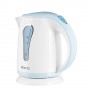 Cana electrica fierbator ecg rk 1022 bleu, 1 l, 1100 w, bpa free