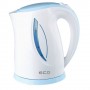 Cana electrica fierbator ecg rk 1758 bleu, 1,7 l, 2000 w, plastic de calitate bpa free