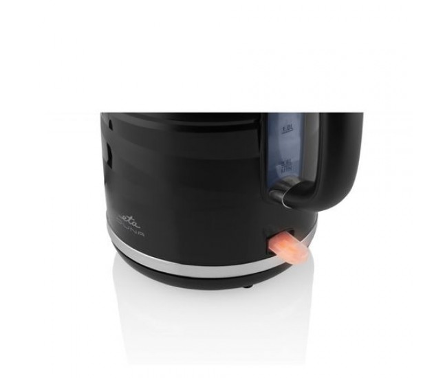 Cana electrica fierbator eta 2605 duna, negru,2200 w, 1,7 litri, plastic
