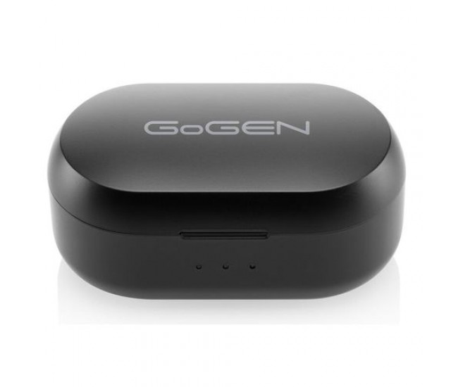 Casti gogen tws mate, true wireless stereo, bluetooth 5.0, microfon, ipx4,  5 mw, culoare neagra