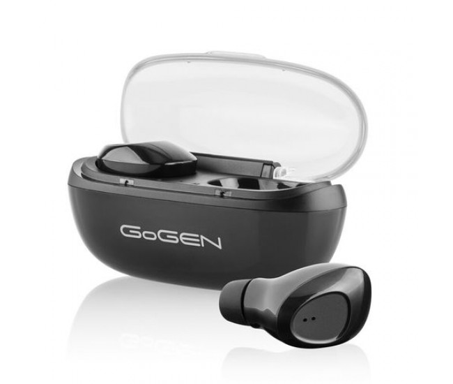 Casti gogen tws pal, true wireless stereo, bluetooth 5.0, microfon, 3 mw,  culoare neagra