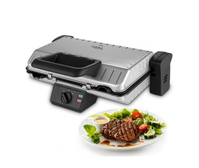 Contact grill gallet chartres gri660, 1600w, placi detasabile, deschidere la 180 grade