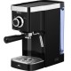 Espressor manual ecg esp 20301 negru, 1450 w,1.25 l, dispozitiv spumare, 20 bar