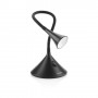 Lampa de masa gogen ll88b, 3.2w, gat flexibil, culoare neagra, clasa energetică a ++