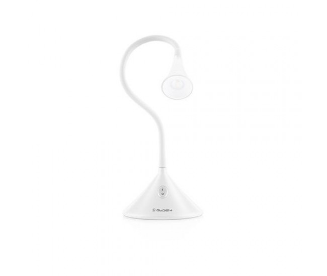 Lampa de masa gogen ll88w, 3.2w, gat flexibil, culoare alba, clasa energetică a ++