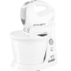 Mixer de mana cu bol ecg rsm 4052, 400 w, 3.5 l, 5 viteze, functie turbo, alb