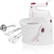 Mixer de mana cu bol rotativ eta cuore 2089, 350 w, 3.6 l, 4 viteze, functie turbo, alb